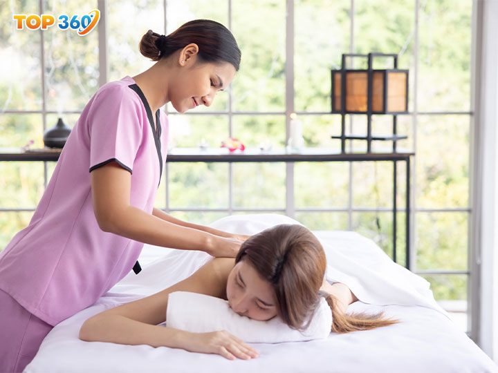 Dịch vụ massage tại nhà của Miee Spa