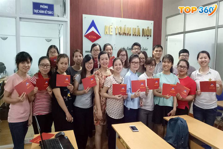 Học viên tại trung tâm Kế toán Hà Nội