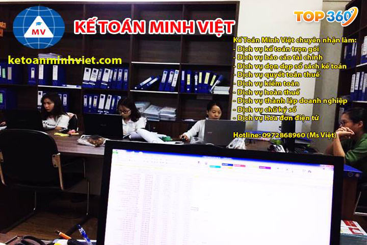 Những dịch vụ tại kế toán Minh Việt
