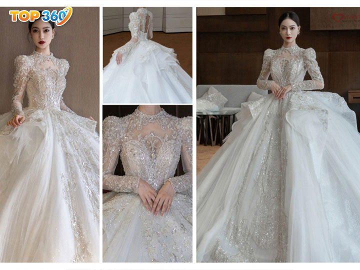 Mẫu váy cưới cổ điển tại Juliette Bridal