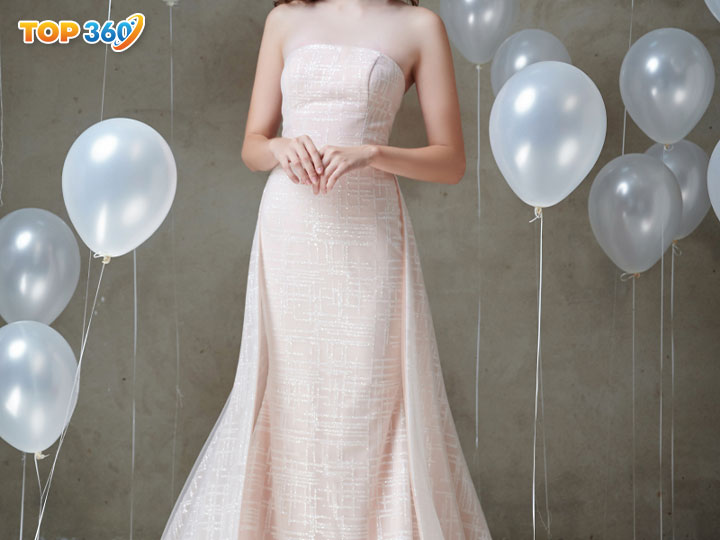 Mẫu áo cưới đơn giản tại Nicole Bridal