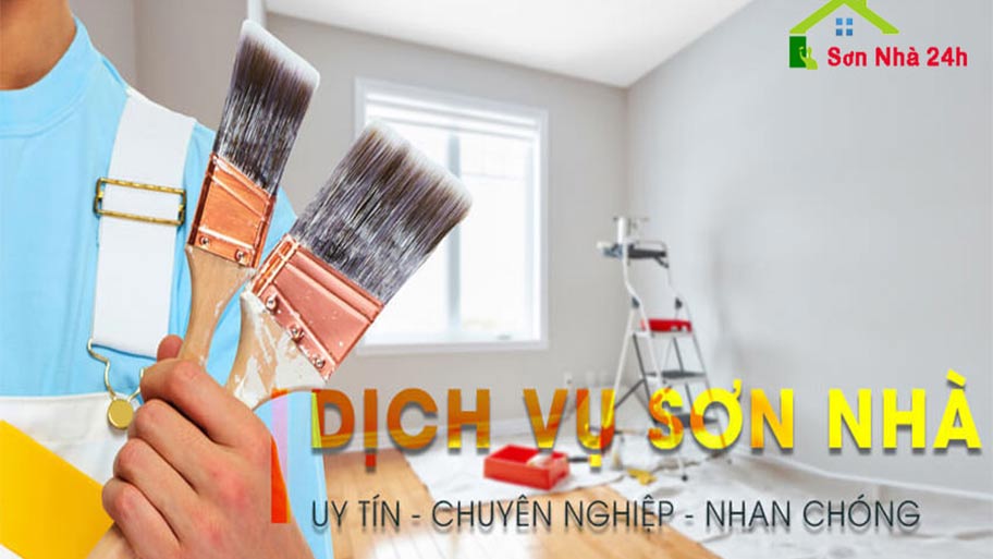 Dịch vụ sơn nhà chuyên nghiệp 24h